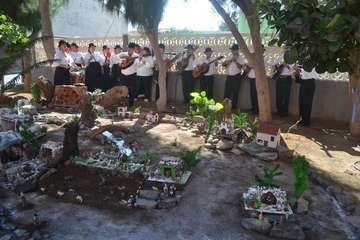El belén del Patronato La Sal adentra a La Garita en la Navidad (Foto TA)